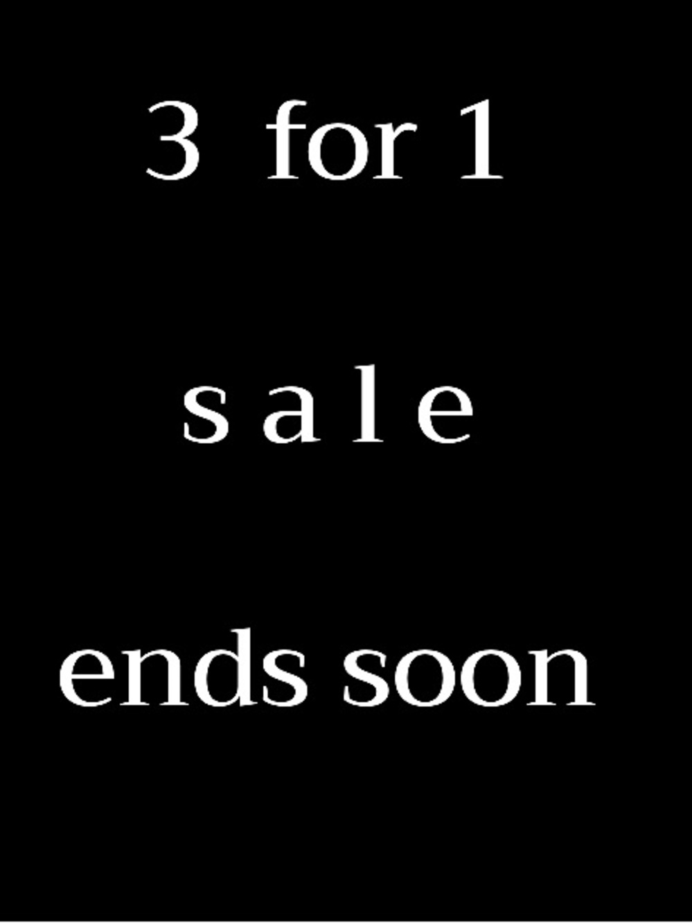 SALE 3️⃣for 1️⃣